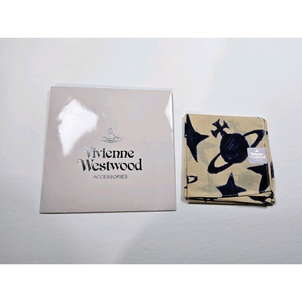 Vivienne Westwood Handkerchief Neckerchief Bandana Scarf Pocket Square Japan